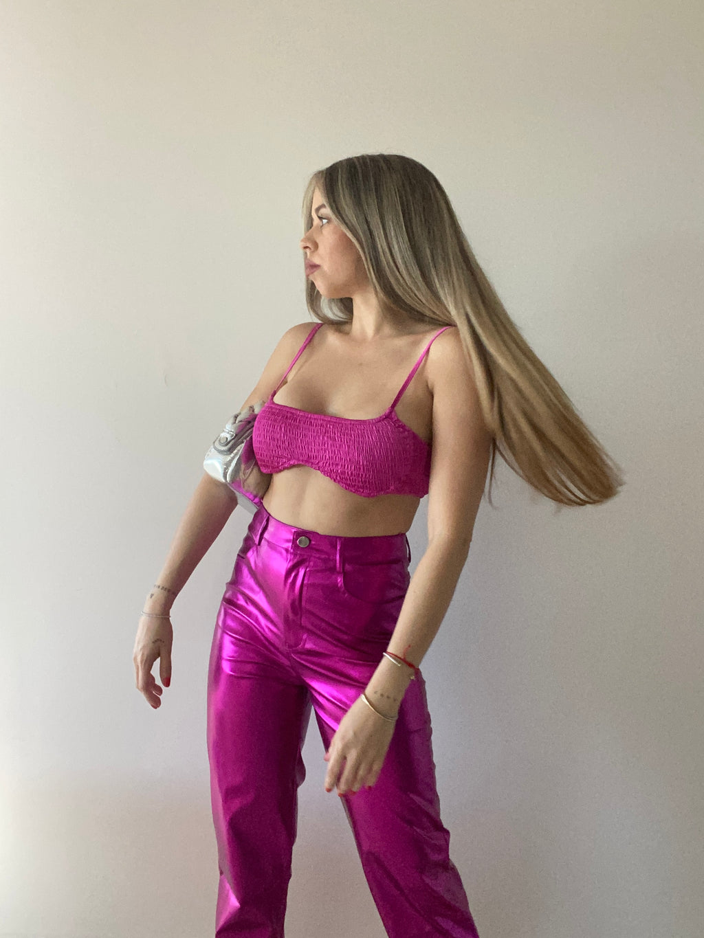 Magenta pants